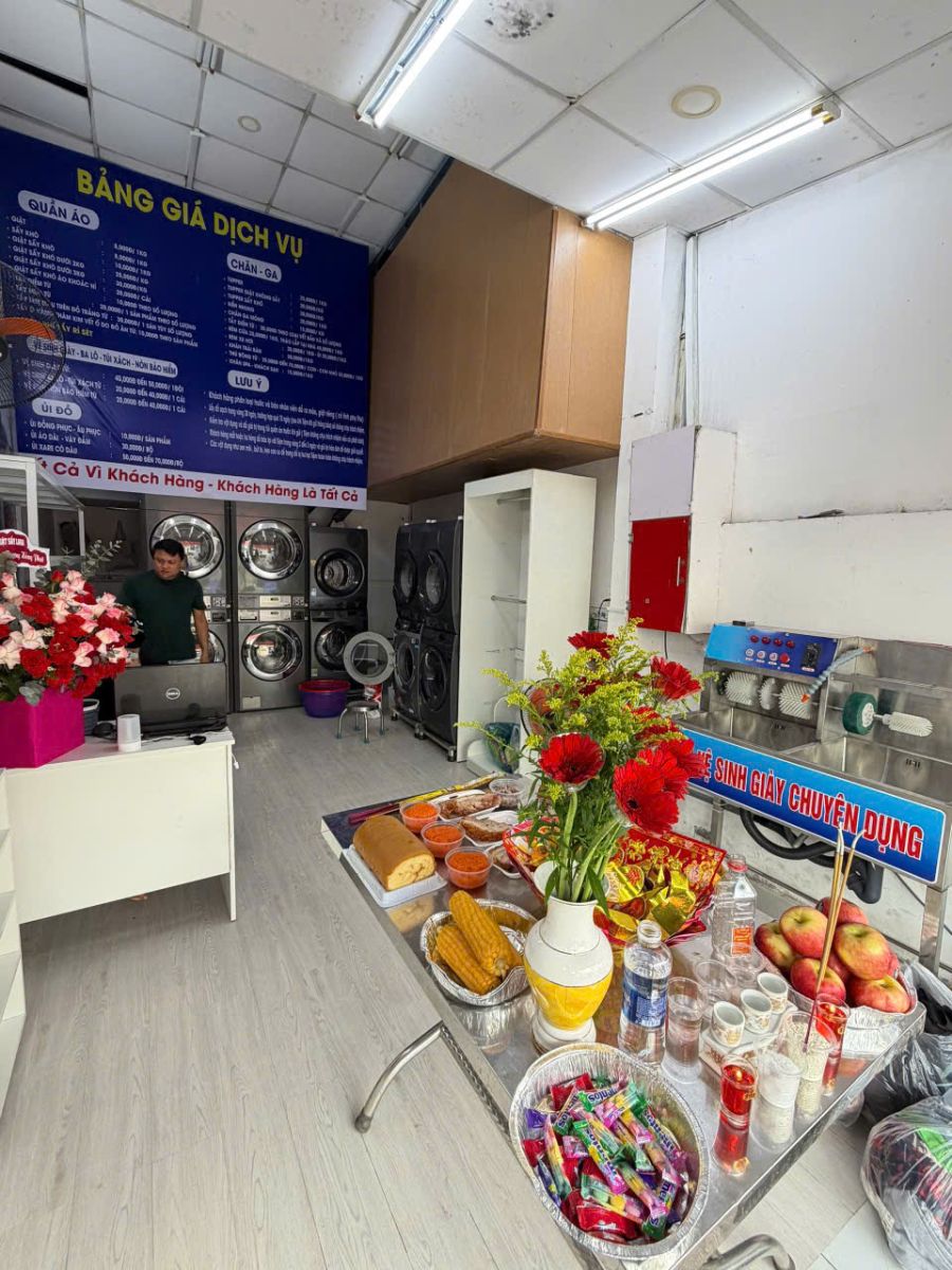 giặt sấy nhà bè