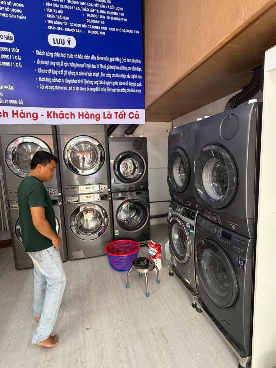 giặt sấy nhà bè
